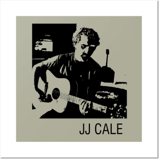 JJ Cale with quitar Posters and Art